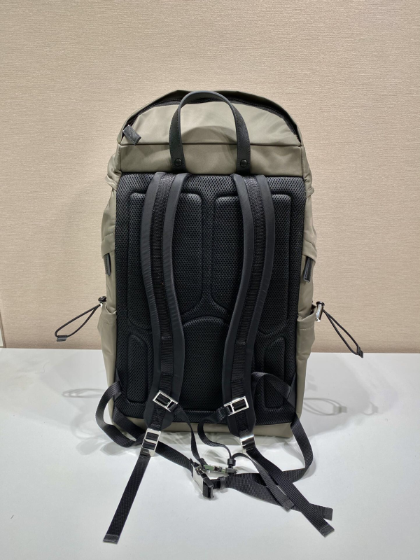 Prada Men's Backpack Fashion Hiking Bag Large Capacity - Image 4