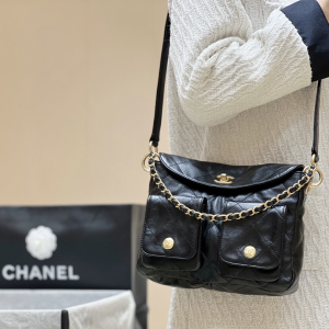 Chanel 24p hobo women's crossbody bag handbag handbag large small