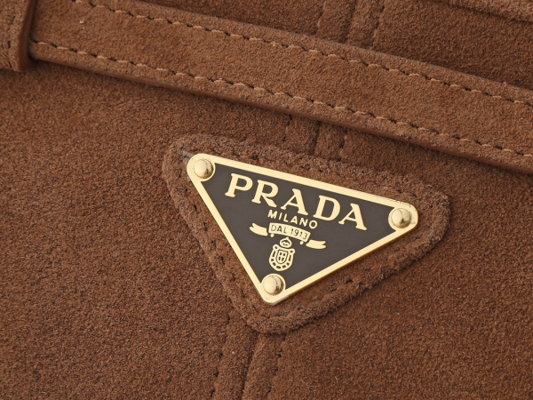 Prada Soft Lux Bag New Suede Women's Bag Vintage Style - Image 5