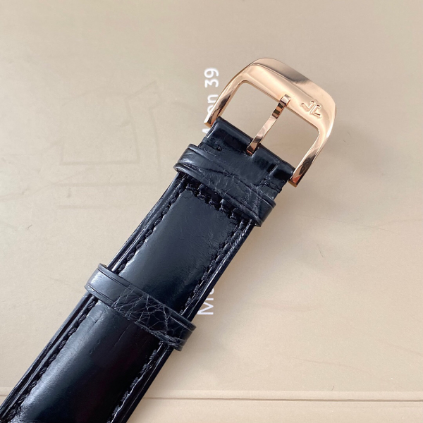 Jaeger-LeCoultre Master Ultra-Thin Moonphase Mechanical Men's Watch Rose Gold - Image 8