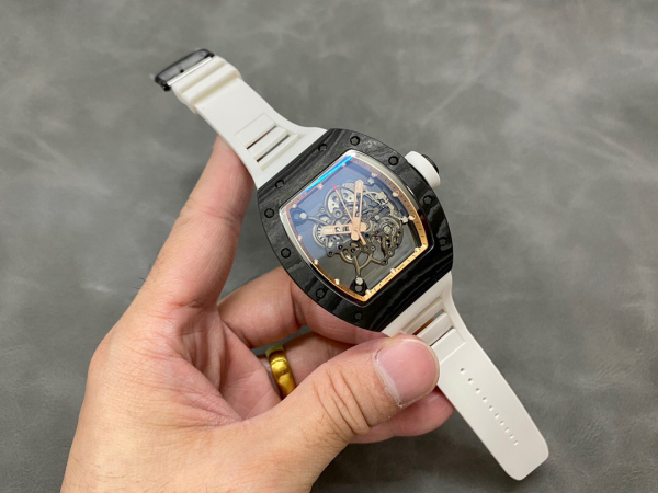 Richard Mille RM055 Men's Skeletonized Back View Mechanical Watch - Image 4