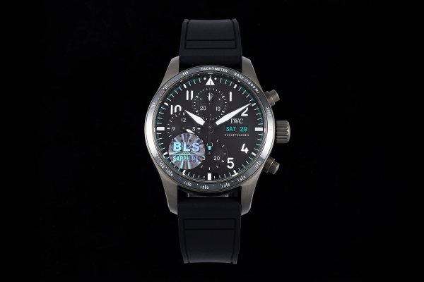 IWC Pilot Watches Men's Automatic Mechanical Calendar Back See-Through Edition