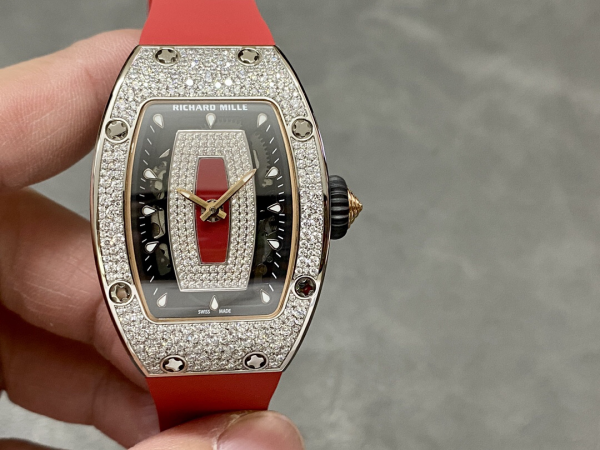 Richard Mille RM07-01 Red Lips Men's Mechanical Watch Back Perspective