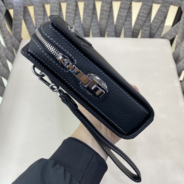 Hermes Men's Clutch Bag Cowhide Hot models breakout king - Image 3