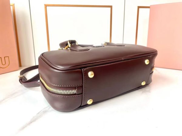 Miu Miu Medium Arcadie Leather Handbag Girls Fashion Bags - Image 5