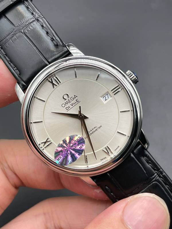 Omega De Ville Hot Model Men's Automatic Mechanical Watch Belt Edition