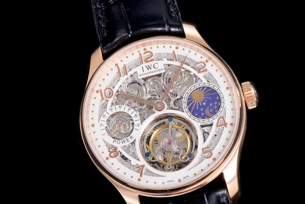 IWC Schaffhausen Portuguese Skeleton IW504501 Replica Transparent watch - Image 4