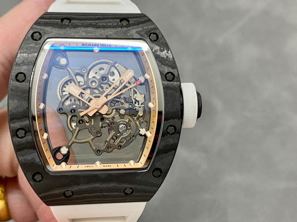 Richard Mille RM055 Men's Skeletonized Back View Mechanical Watch
