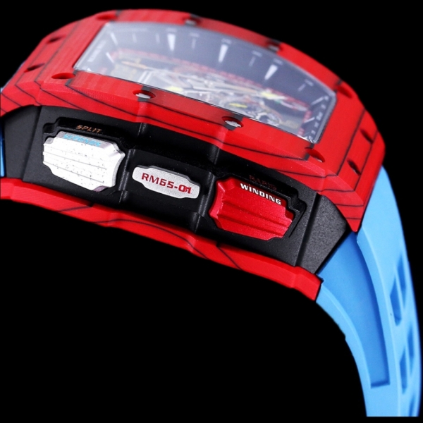 Richard Mille RM65-01 Boutique Men's Watch Avant-garde Skeleton Design Back See-Through Multi-color Available - Image 7