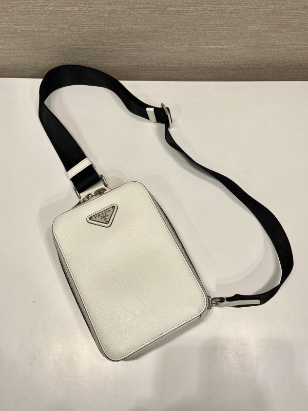 Prada Men's Chest Bag Hot Model Mini Crossbody Bag - Image 6