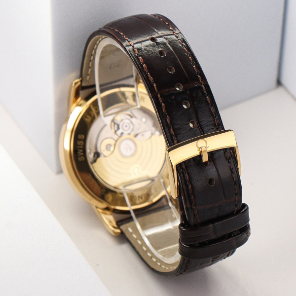 Omega Railmaster New Extra-Thin Men's Automatic Mechanical Watch Rose Gold - Image 5