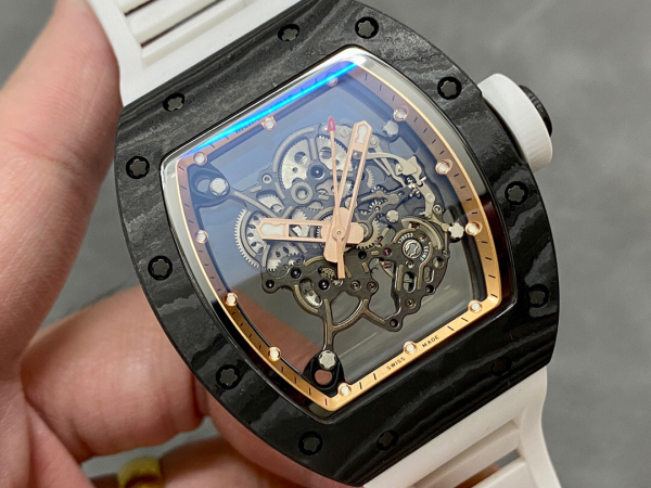 Richard Mille RM055 Men's Skeletonized Back View Mechanical Watch - Image 2
