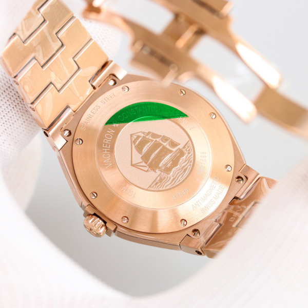 Vacheron Constantin fine imitation luxury rose gold watch Overseas collection - Image 6