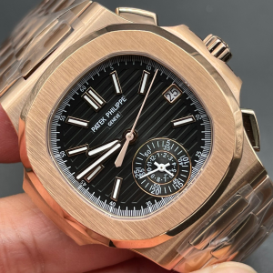 Patek Philippe Nautilus 5980 Men's Watch Double Hand