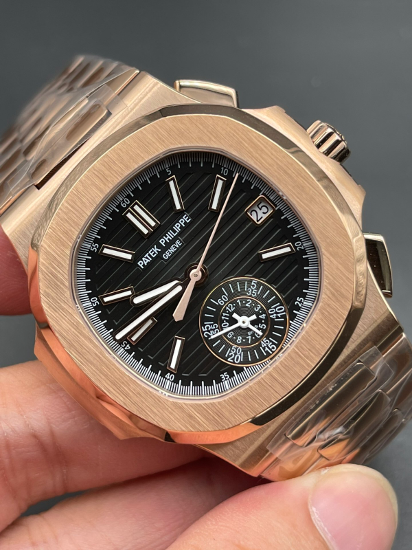 Patek Philippe Nautilus 5980 Men's Watch Double Hand