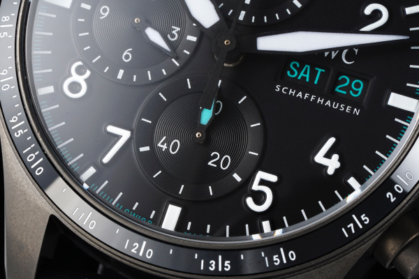 IWC Pilot Watches Men's Automatic Mechanical Calendar Back See-Through Edition - Image 5