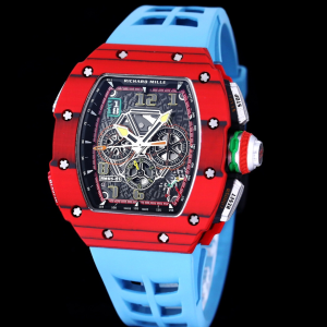 Richard Mille RM65-01 Boutique Men's Watch Avant-garde Skeleton Design Back See-Through Multi-color Available