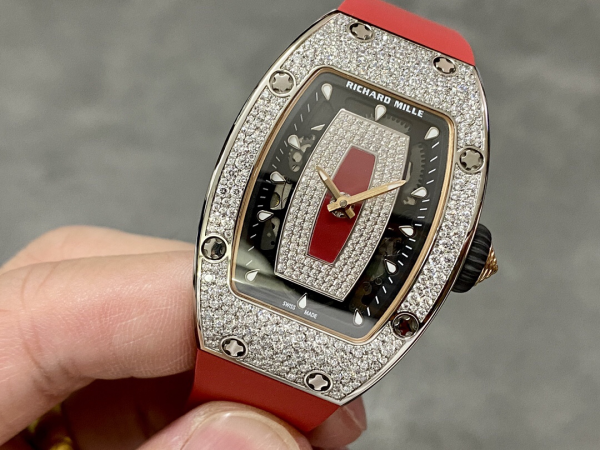 Richard Mille RM07-01 Red Lips Men's Mechanical Watch Back Perspective - Image 2