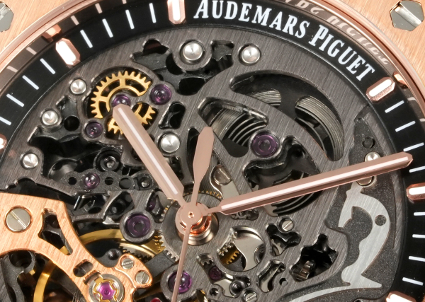 Audemars Piguet Royal Oak Offshore Dial Skeleton Men's Watch Rose Gold - Image 8