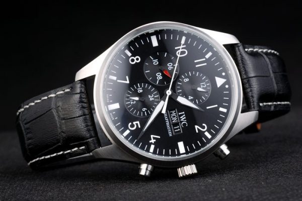 IWC Pilot Schaffhausen Timepiece Replica Watches 4163 - Image 4