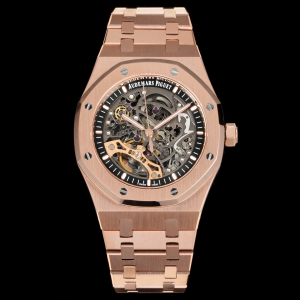 Audemars Piguet Royal Oak Offshore Dial Skeleton Men's Watch Rose Gold