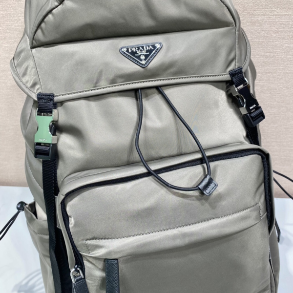 Prada Men's Backpack Fashion Hiking Bag Large Capacity - Image 5