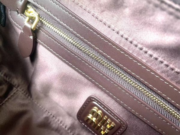 Miu Miu Medium Arcadie Leather Handbag Girls Fashion Bags - Image 7