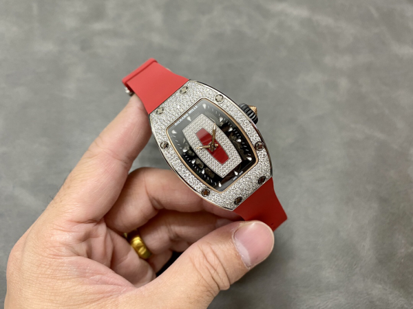 Richard Mille RM07-01 Red Lips Men's Mechanical Watch Back Perspective - Image 5