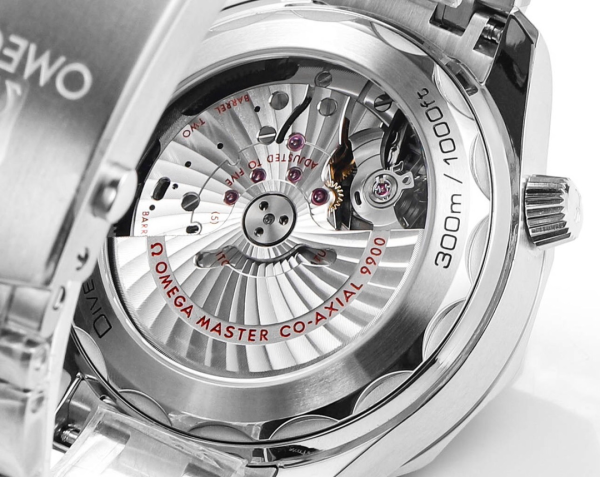 Omega Seamaster Hot Sale Men's Automatic Mechanical Watch Blue Dial Steel Strap 44mm - Image 5
