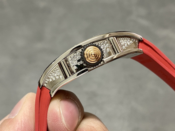 Richard Mille RM07-01 Red Lips Men's Mechanical Watch Back Perspective - Image 7