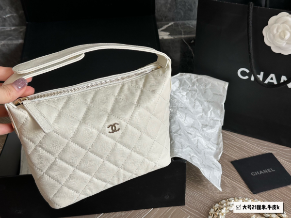 Chanel25c hobo Classic Chain Evening Bag Lunchbox Bag Ladies Small Bag - Image 2