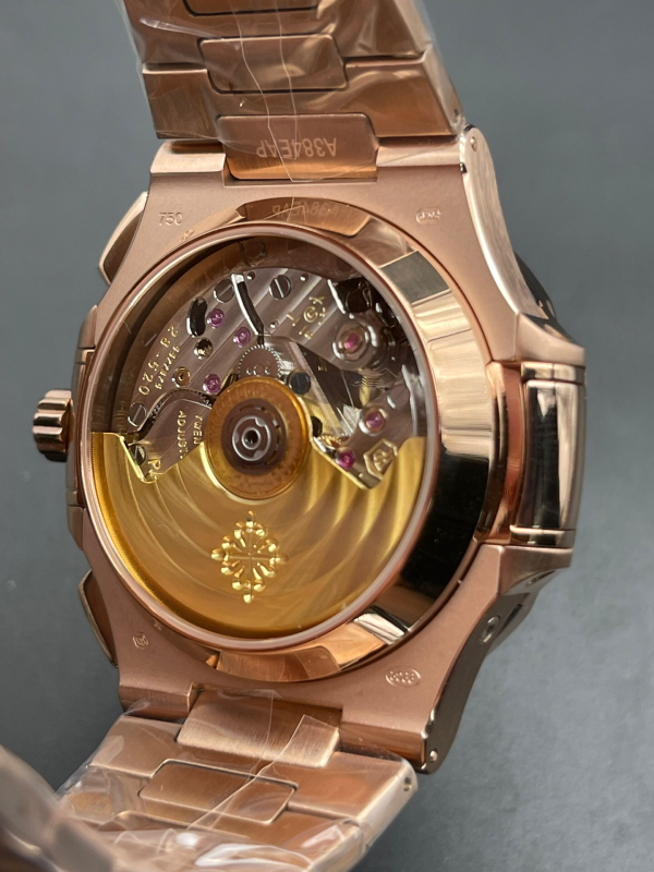 Patek Philippe Nautilus 5980 Men's Watch Double Hand - Image 8