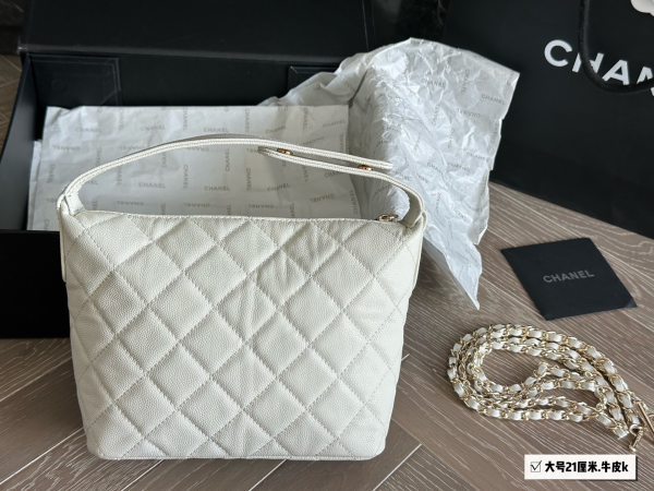 Chanel25c hobo Classic Chain Evening Bag Lunchbox Bag Ladies Small Bag - Image 3
