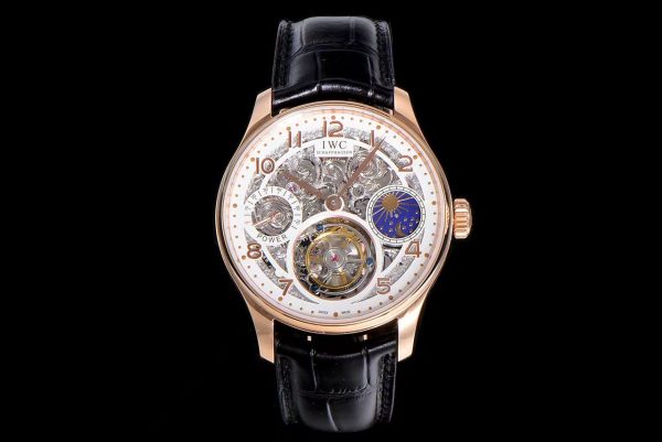 IWC Schaffhausen Portuguese Skeleton IW504501 Replica Transparent watch
