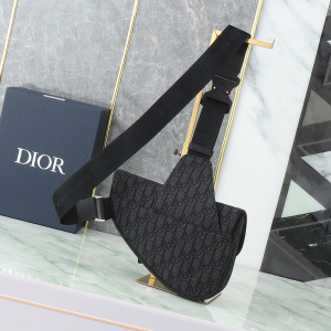 Christian Dior Men's Saddle Bag Adjustable Shoulder Strap