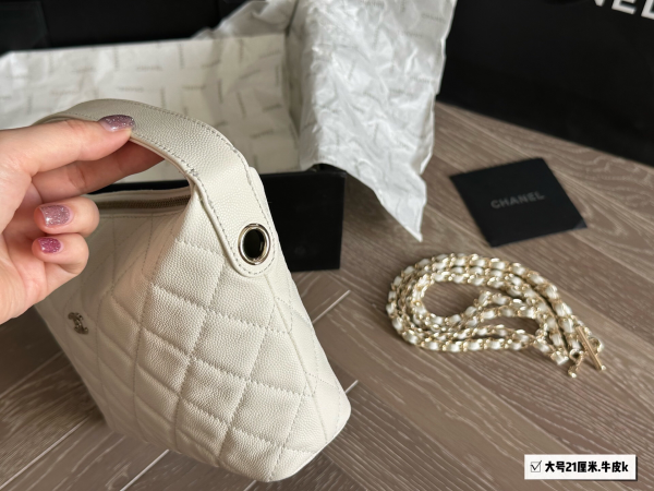 Chanel25c hobo Classic Chain Evening Bag Lunchbox Bag Ladies Small Bag - Image 4
