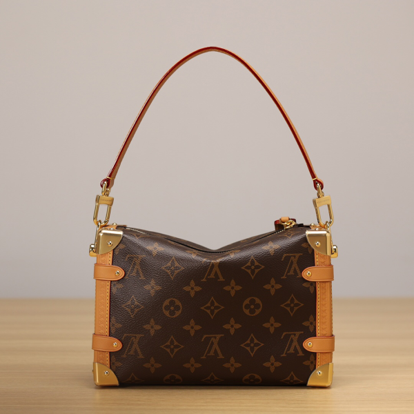 LV SIDE TRUNK Handbags Small Girls Bags Coated Canvas - Image 2
