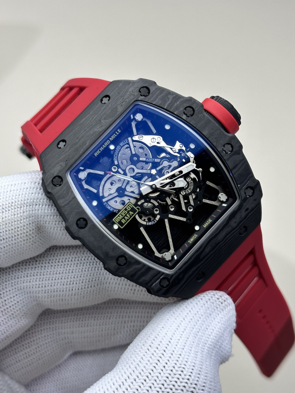 Richard Mille rm35-01 Men's Mechanical Watch Skeleton Shock Absorbing Lightweight - Image 3