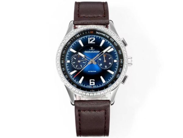jaeger-lecoultre memovox men's mechanical watch chronograph