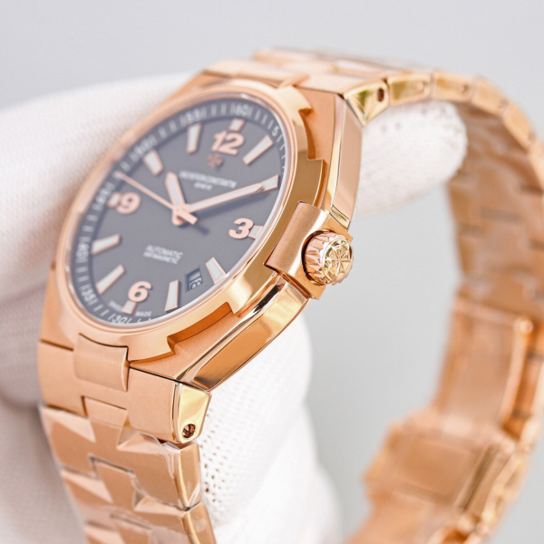 Vacheron Constantin fine imitation luxury rose gold watch Overseas collection - Image 7