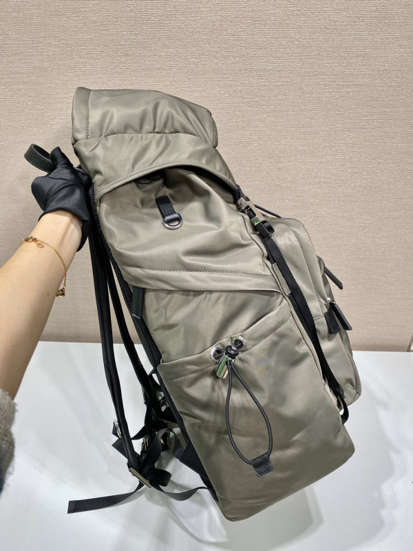 Prada Men's Backpack Fashion Hiking Bag Large Capacity - Image 10