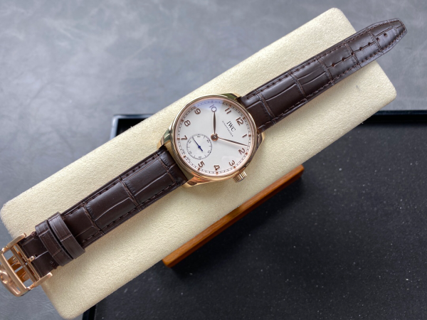 IWC Portuguese Small Three Hands Automatic Mechanical Watch - Image 7